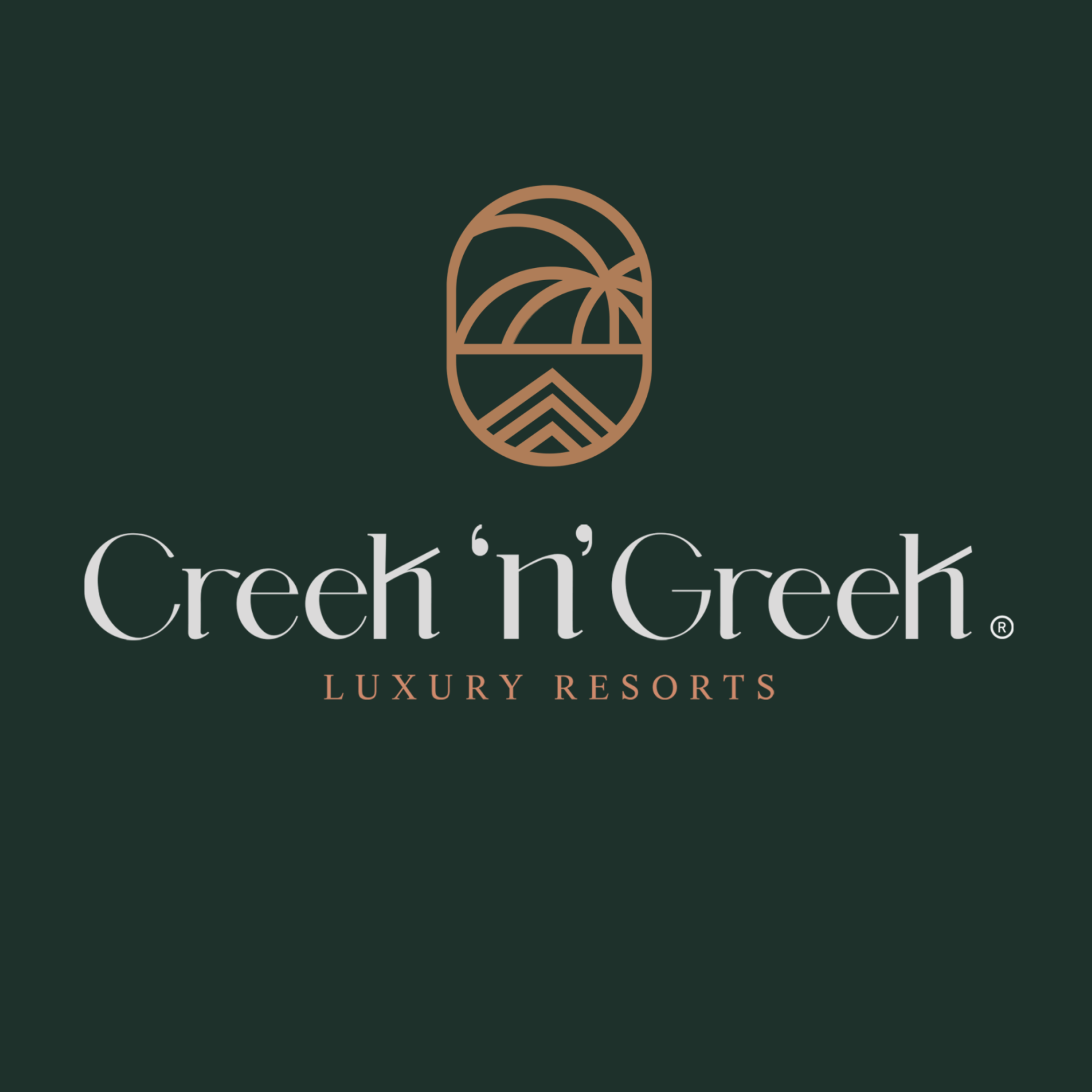 Creek'n'Greek Luxury Resorts Logo